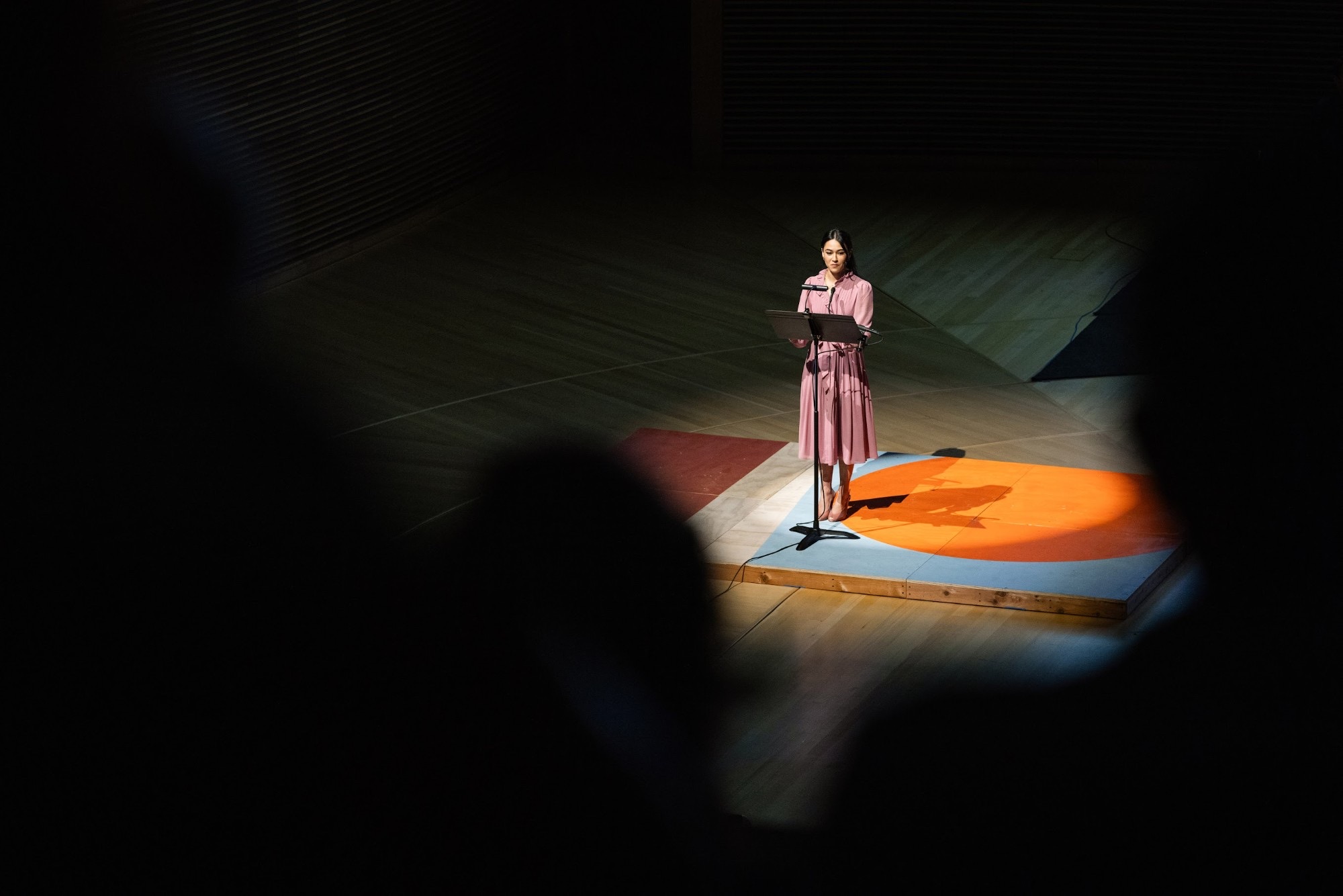 Speaking at David Kelley's anniversary, Bing Concert Hall